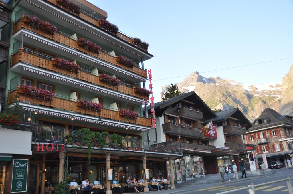 Hotel Central Wolter - Grindelwald Exteriör bild